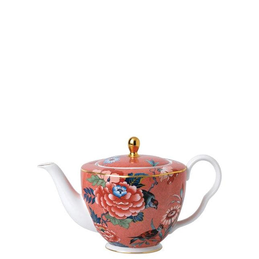 Paeonia Blush Coral Teapot (Wedgwood) - Gallery Gifts Online 