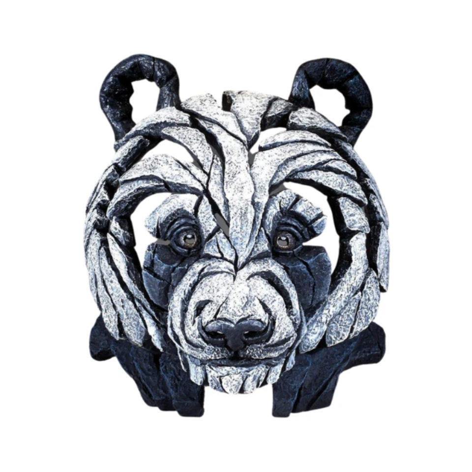Panda Bust Sculpture (Edge Sculpture by Matt Buckley) - Gallery Gifts Online