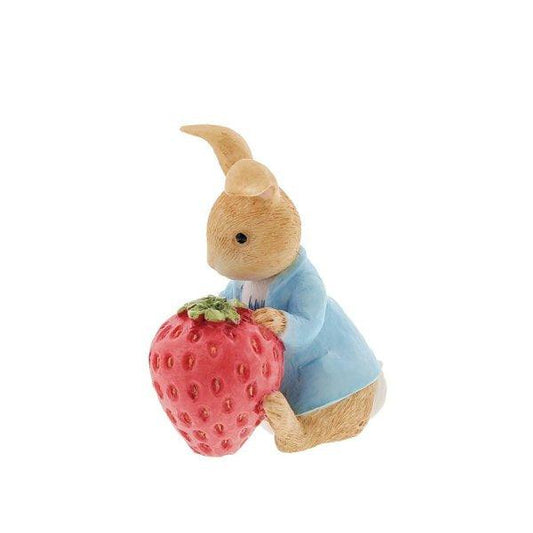 Peter Rabbit with Strawberry (Beatrix Potter) - Gallery Gifts Online