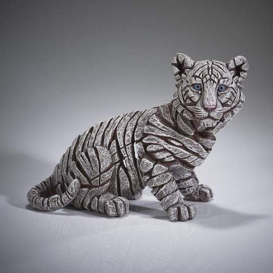 Siberian Tiger Cub Sculpture (Edge Sculpture by Matt Buckley) - Gallery Gifts Online 
