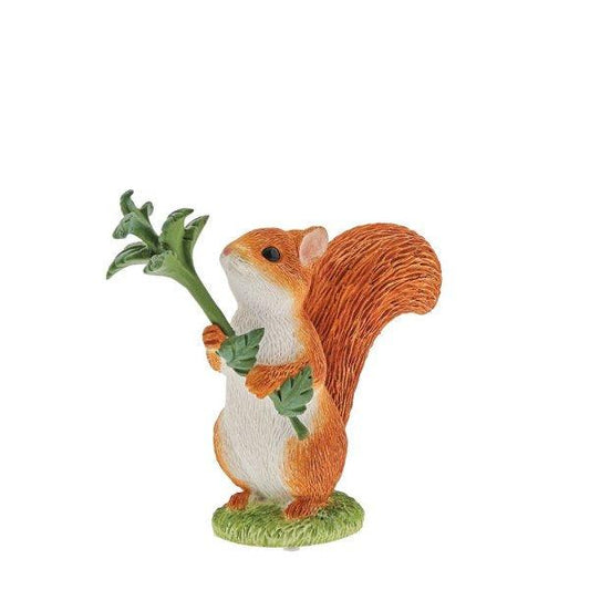 Squirrel Nutkin Mini Figurine (Beatrix Potter) - Gallery Gifts Online 
