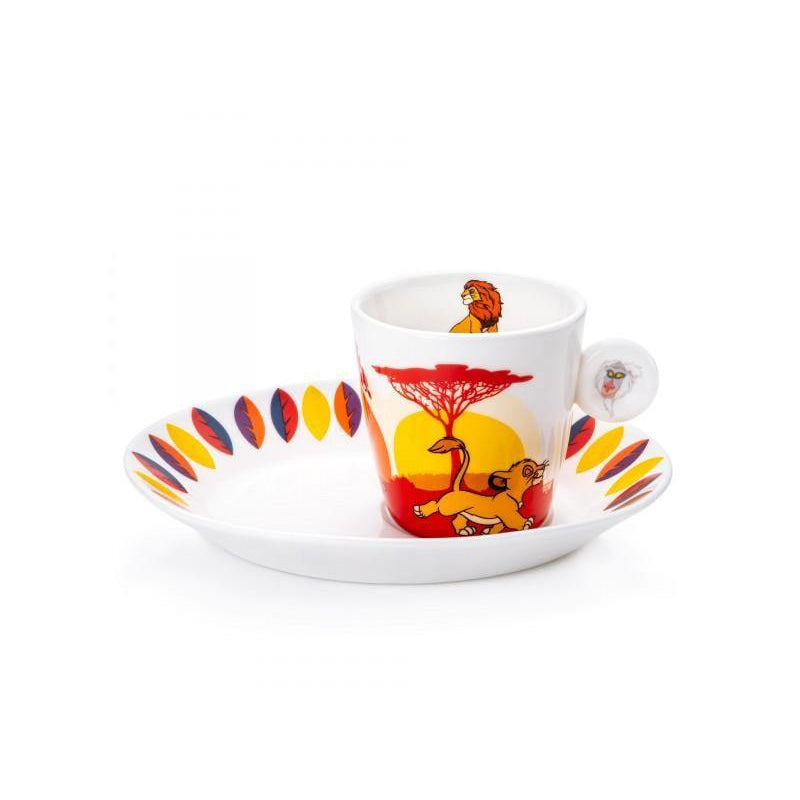 The Lion King Espresso Cup and Saucer (English Ladies Co) - Gallery Gifts Online