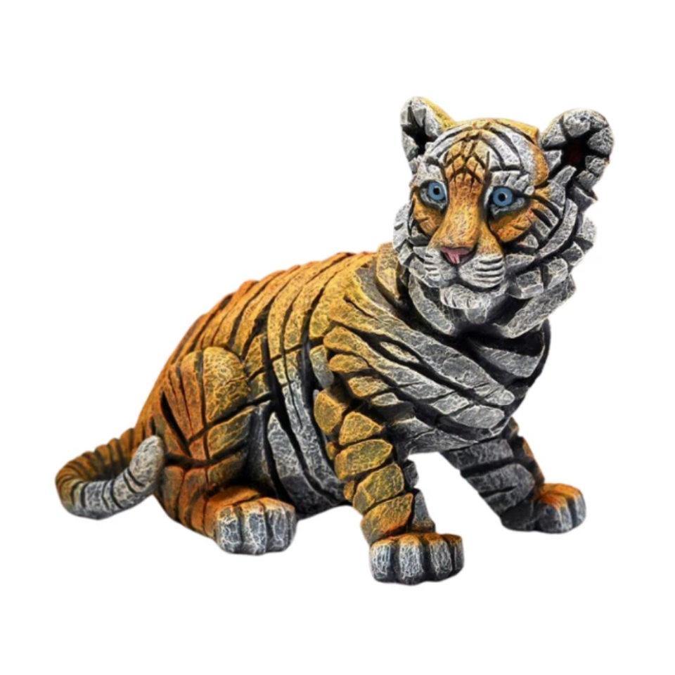 Tiger Cub Sculpture (Edge Sculpture by Matt Buckley) - Gallery Gifts Online