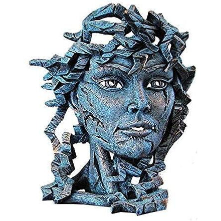 Venus Bust Sculpture -Teal (Edge Sculpture by Matt Buckley) - Gallery Gifts Online 