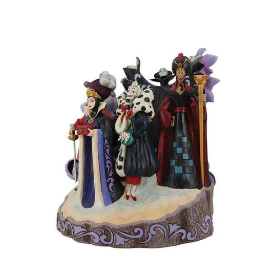 Villains Carved by Heart - (Disney Traditions by Jim Shore) - Gallery Gifts Online