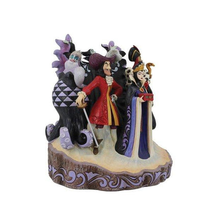 Villains Carved by Heart - (Disney Traditions by Jim Shore) - Gallery Gifts Online 