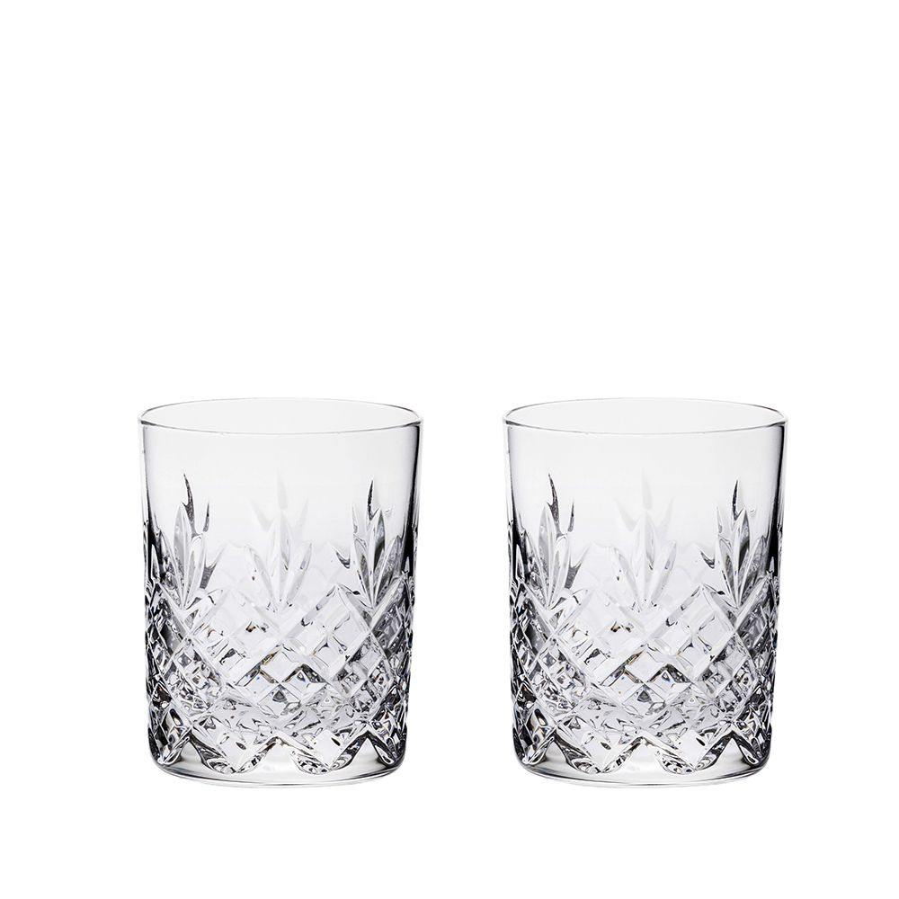 Whisky Tumbler Pair - Edinburgh (Royal Scot Crystal) - Gallery Gifts Online