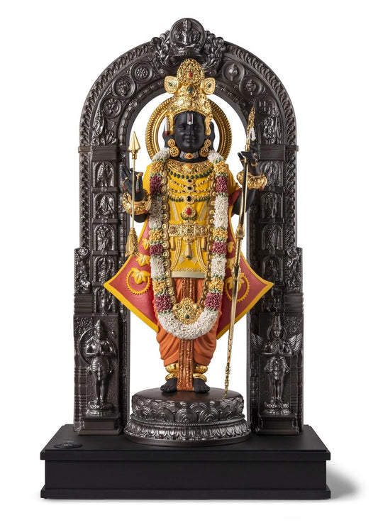Lord Ram Lalla by Dr. Arun Yogiraj Sculpture. Limited Edition 499 Pieces  (Lladro Special Order)