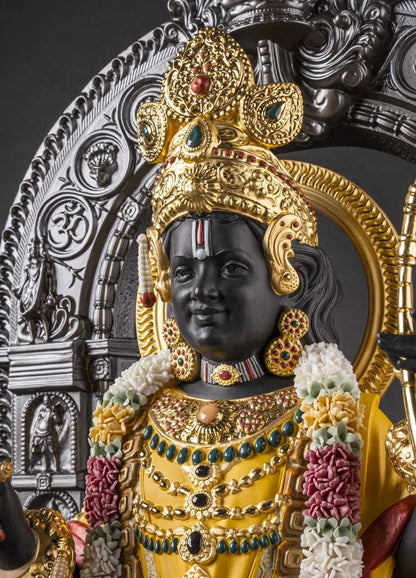 Lord Ram Lalla by Dr. Arun Yogiraj Sculpture. Limited Edition 499 Pieces  (Lladro Special Order)