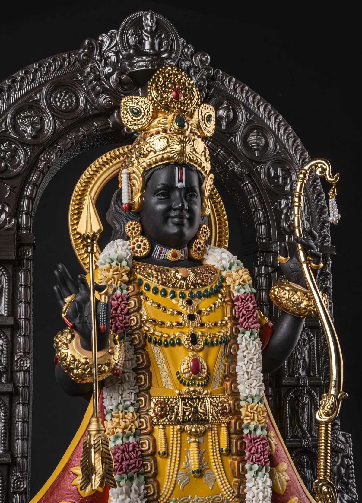 Lord Ram Lalla by Dr. Arun Yogiraj Sculpture. Limited Edition 499 Pieces  (Lladro Special Order)