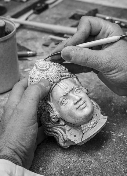 Lord Ram Lalla by Dr. Arun Yogiraj Sculpture. Limited Edition 499 Pieces  (Lladro Special Order)