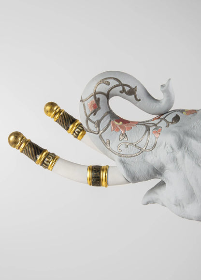 Oriens Elephant Sculpture. Limited Edition 500 Pieces (Lladro Special Order)