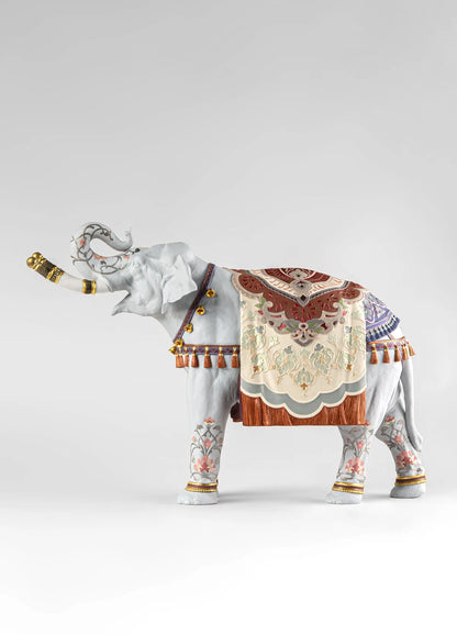 Oriens Elephant Sculpture. Limited Edition 500 Pieces (Lladro Special Order)