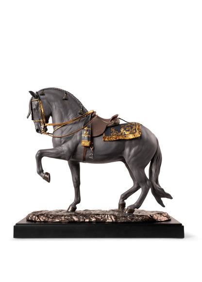 Spanish pure breed Sculpture. Black. Limited Edition 500 Pieces (Lladro Special Order)