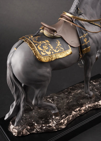Spanish pure breed Sculpture. Black. Limited Edition 500 Pieces (Lladro Special Order)