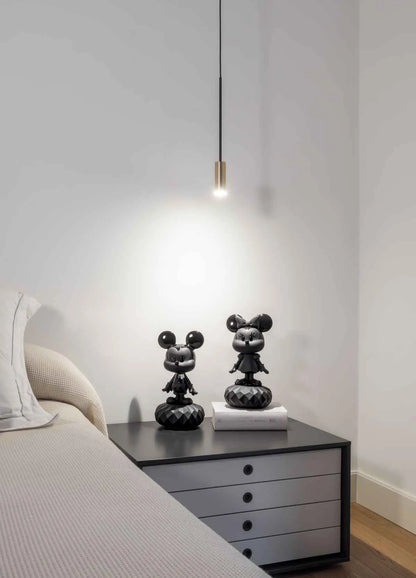 Minnie Total Black Sculpture (Lladro Special Order)