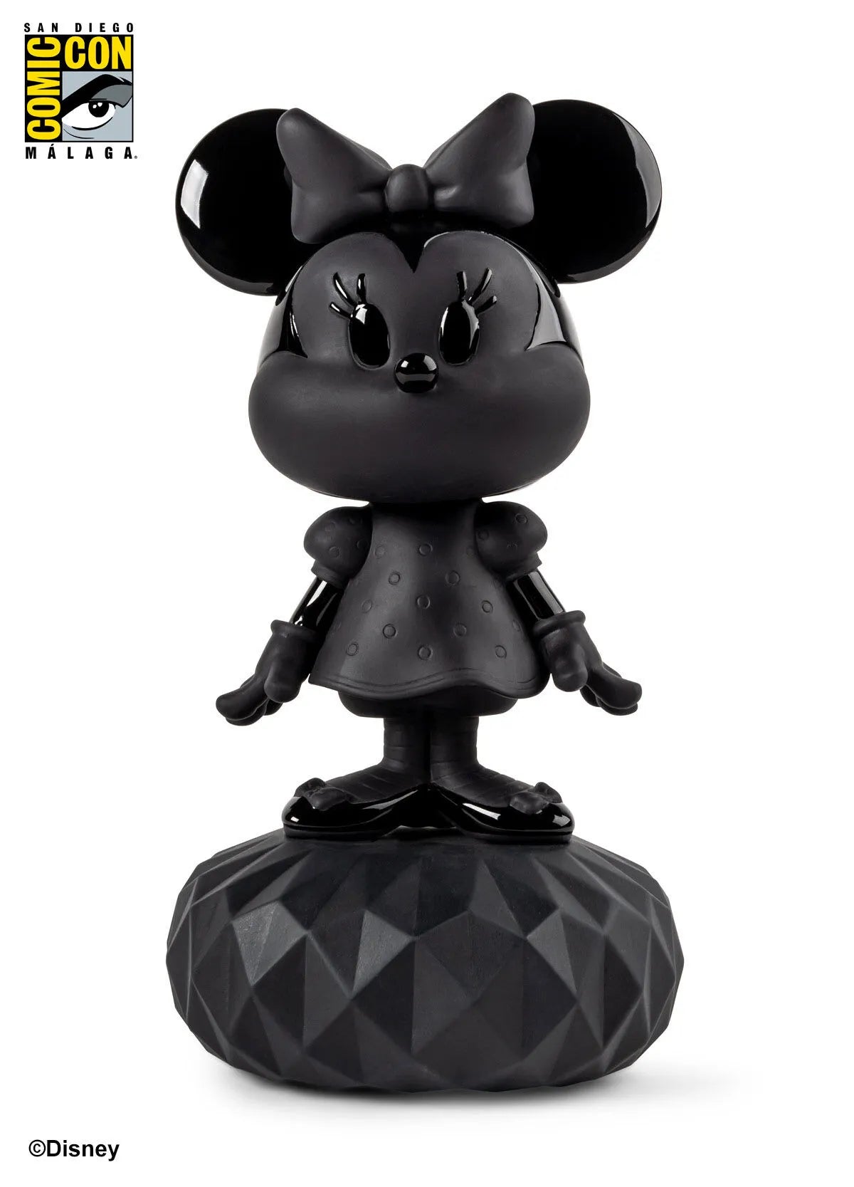 Minnie Total Black Sculpture (Lladro Special Order)
