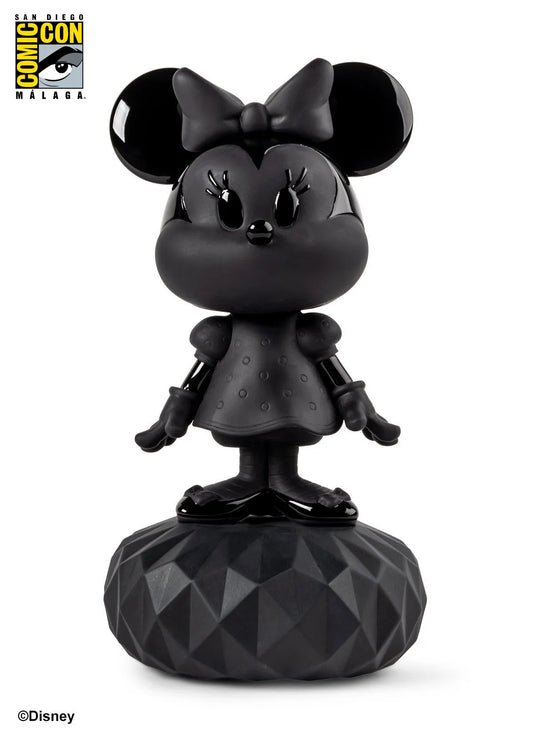 Minnie Total Black Sculpture (Lladro Special Order)