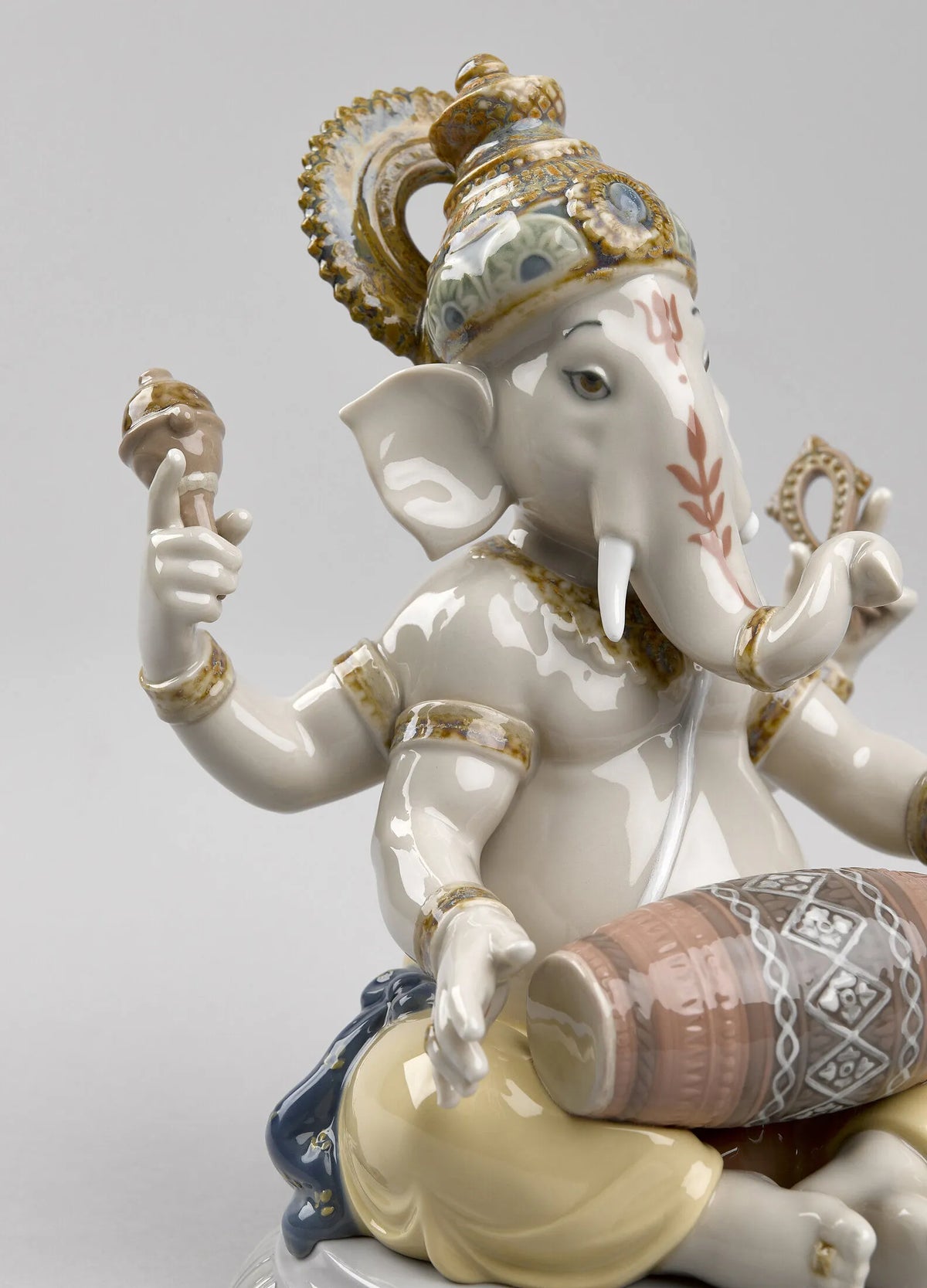 Mridangam Ganesha (Lladro Special Order)