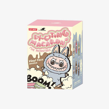 Labubu - POP MART: THE MONSTERS - Exciting Macaron Vinyl Face Blind Box (Single Randomised Boxes) - Pre Order