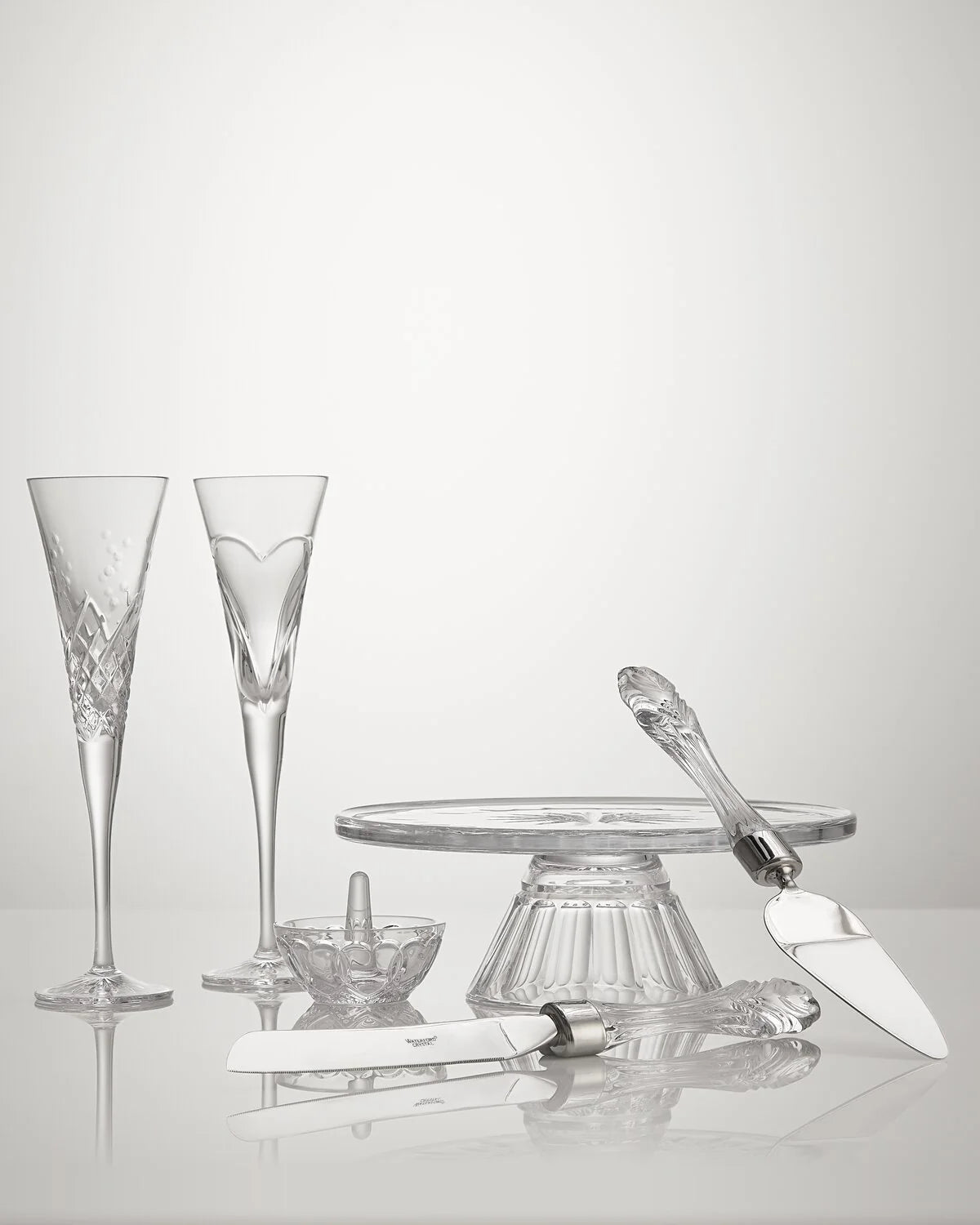 Lismore Footed Cake Stand (Waterford Crystal)