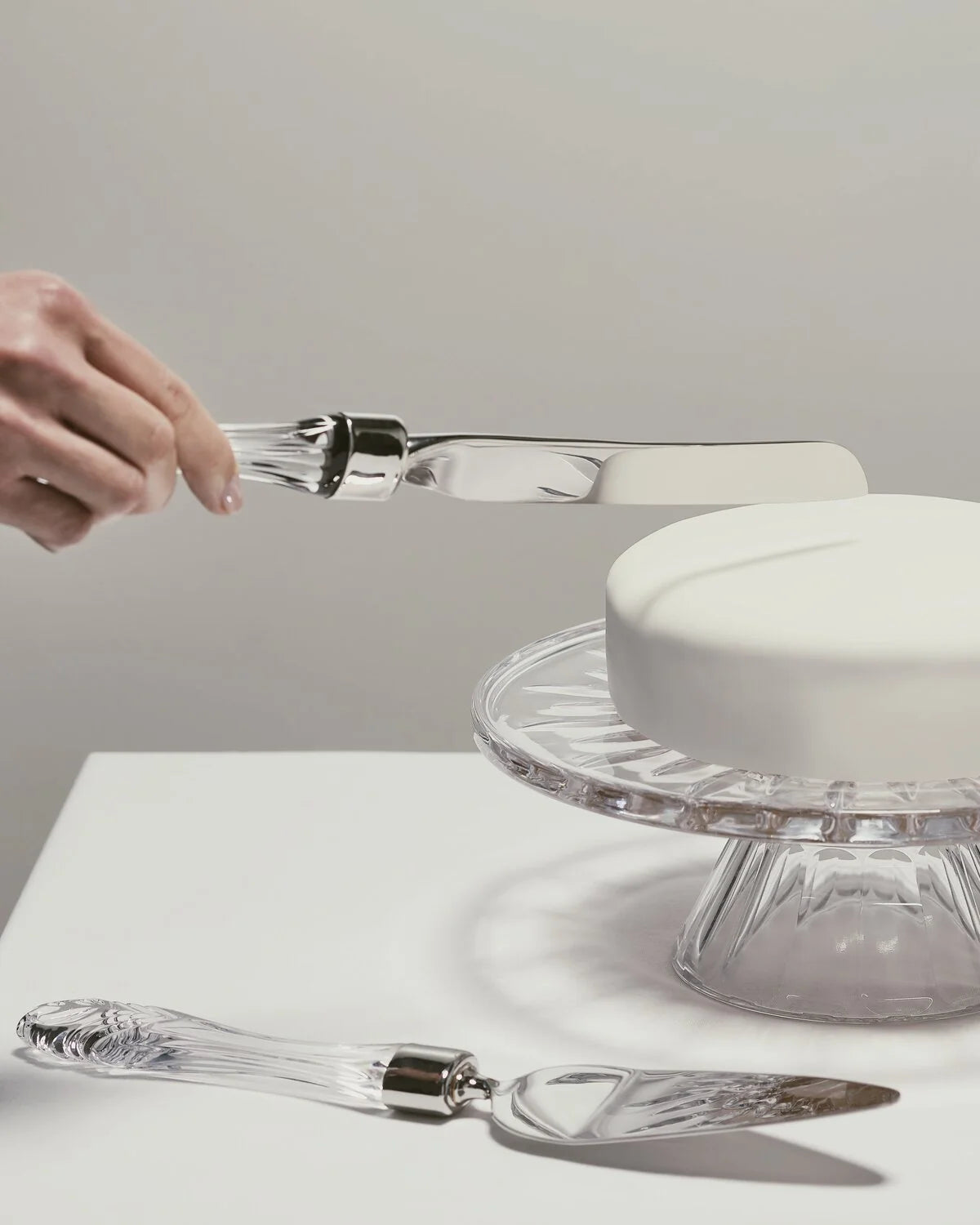 Lismore Footed Cake Stand (Waterford Crystal)