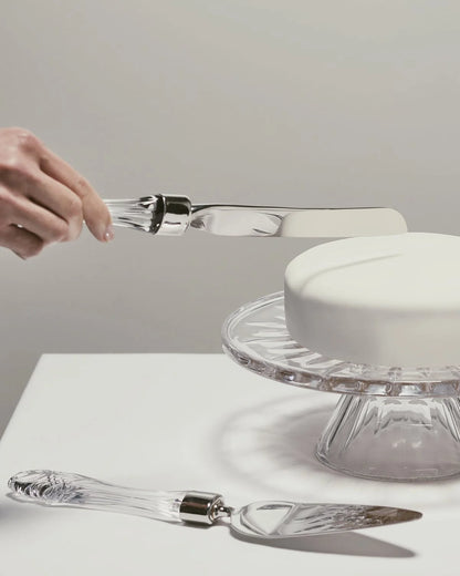 Lismore Footed Cake Stand (Waterford Crystal)