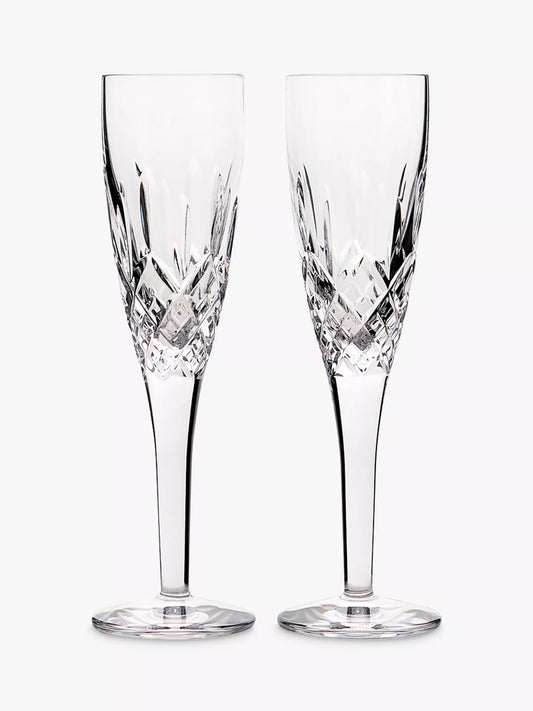 Ashmere Flute (Set of 2) (Royal Doulton Crystal)