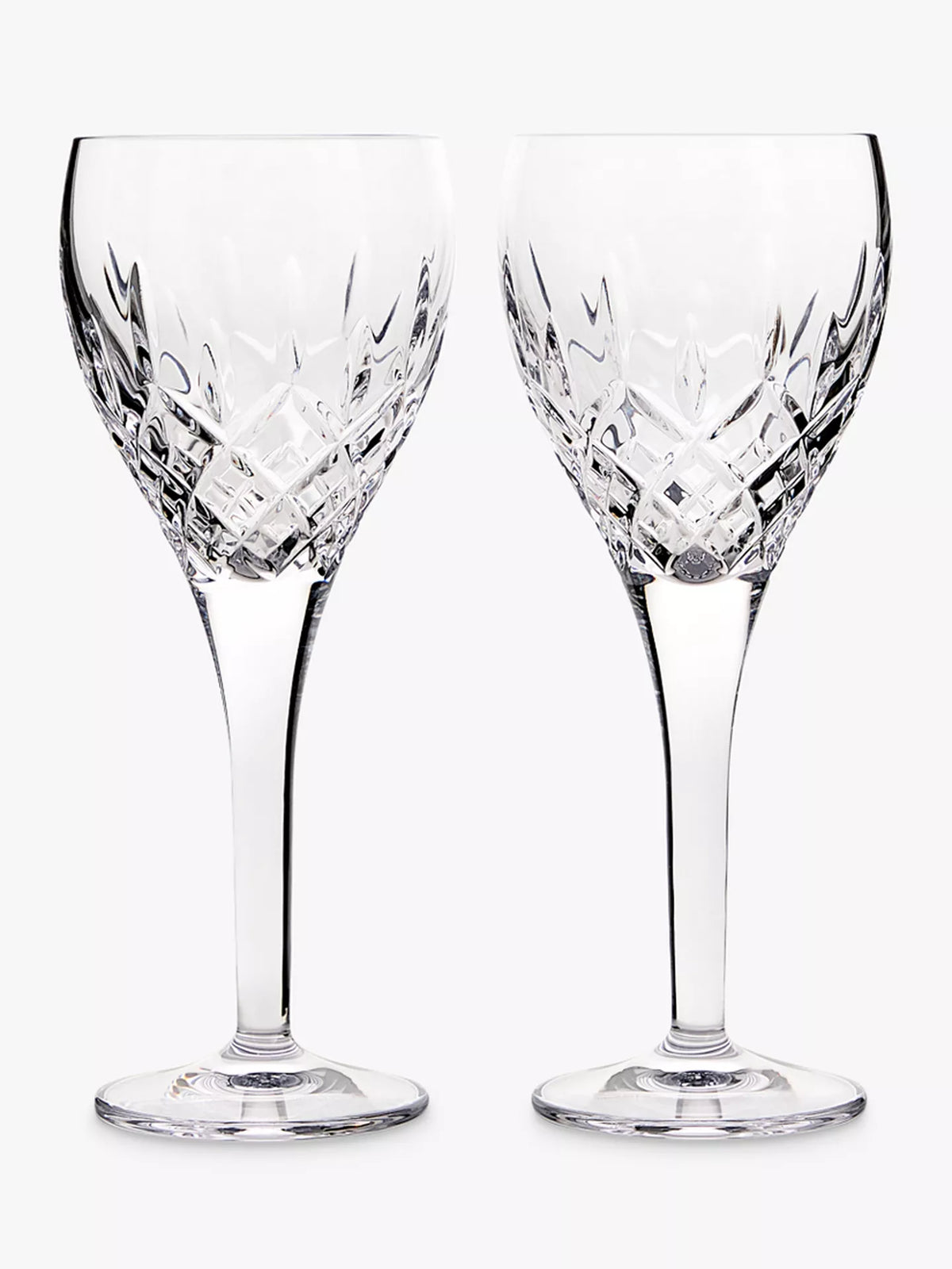 Ashmere Wine Goblet (Set of 2) (Royal Doulton Crystal)