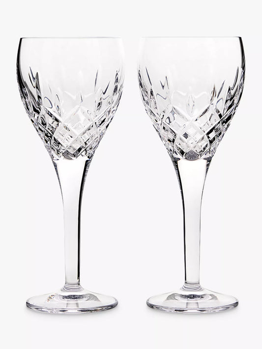 Ashmere Wine Goblet (Set of 2) (Royal Doulton Crystal)