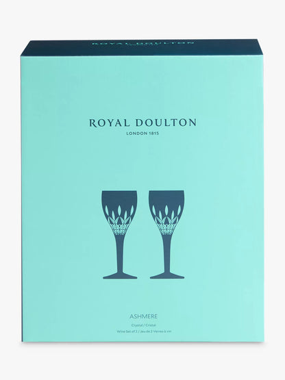 Ashmere Wine (Set of 2) (Royal Doulton Crystal)