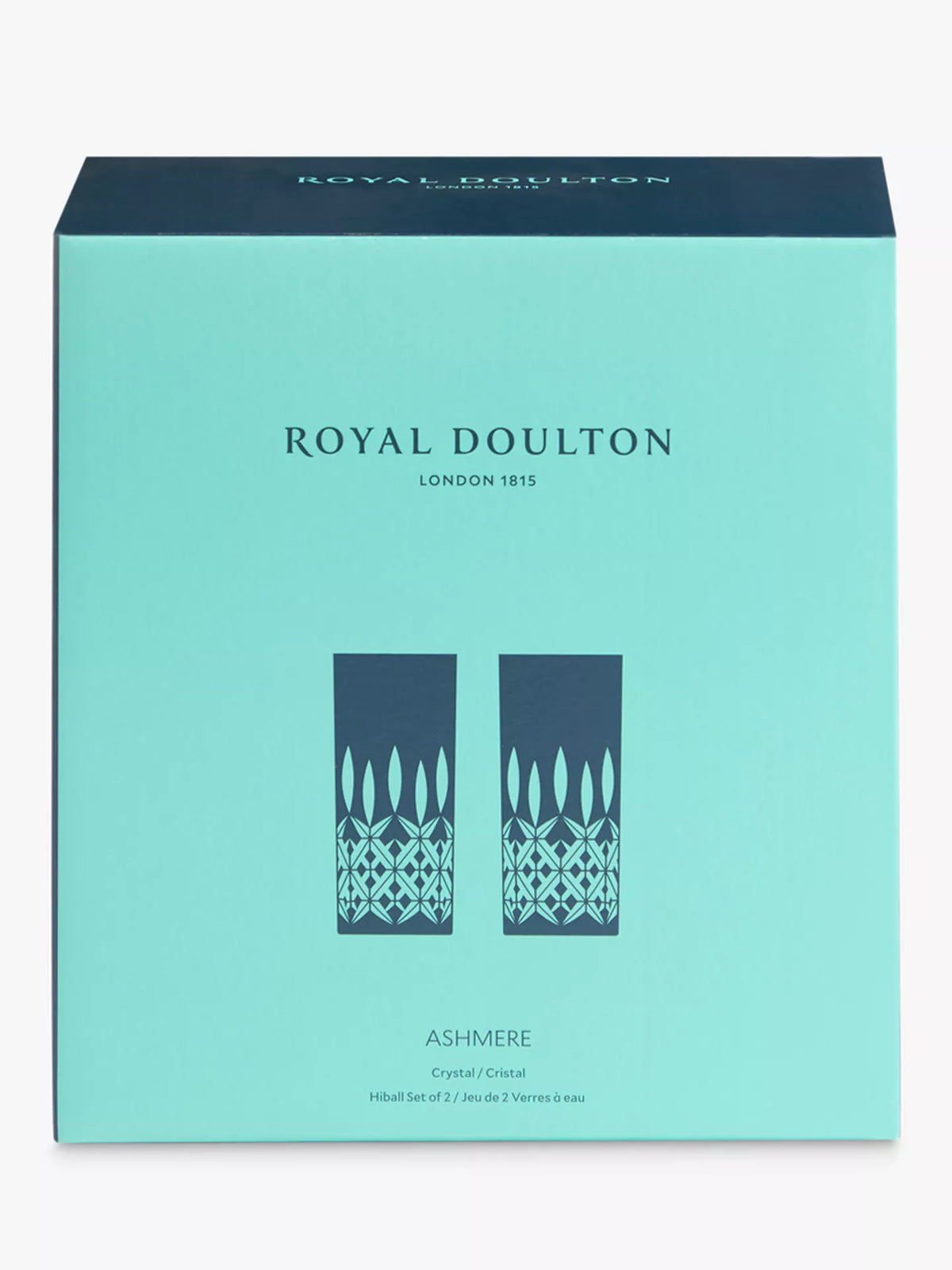 Ashmere Highball (Set of 2) (Royal Doulton Crystal)