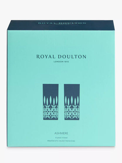 Ashmere Highball (Set of 2) (Royal Doulton Crystal)