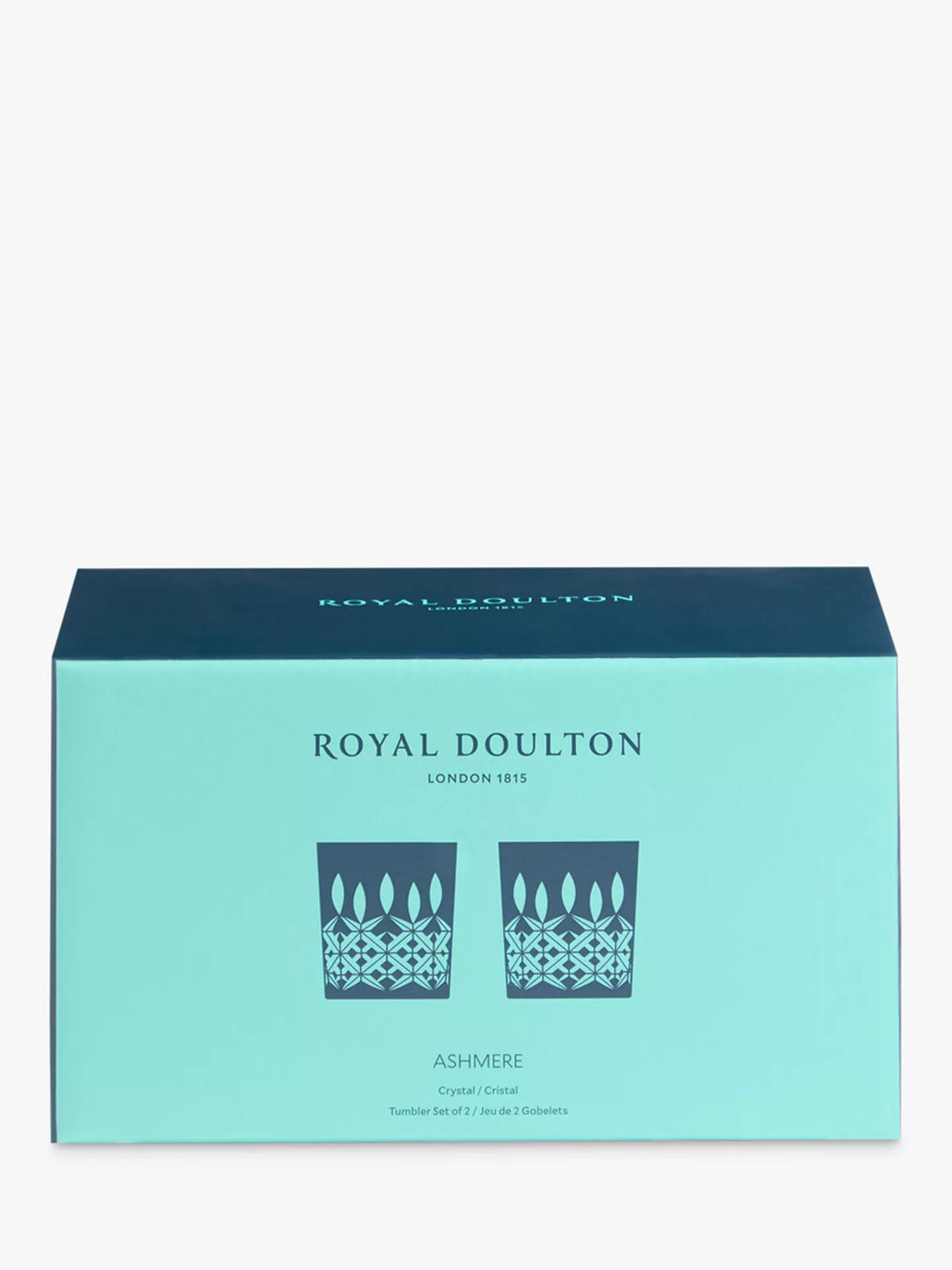 Ashmere Tumbler (Set of 2) (Royal Doulton Crystal)