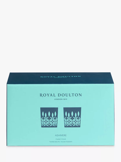 Ashmere Tumbler (Set of 2) (Royal Doulton Crystal)