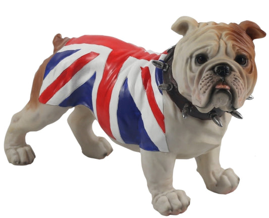 Bulldog Standing Small - Union Jack (Vaillant)