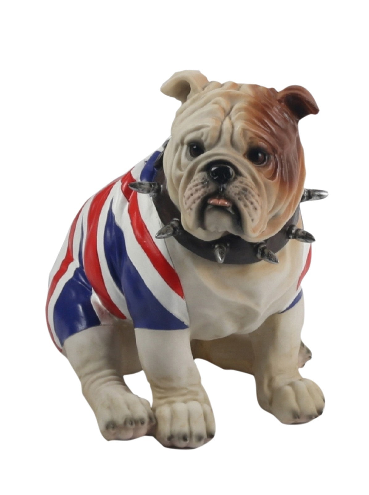 Bulldog Sitting Small - Union Jack (Vaillant)