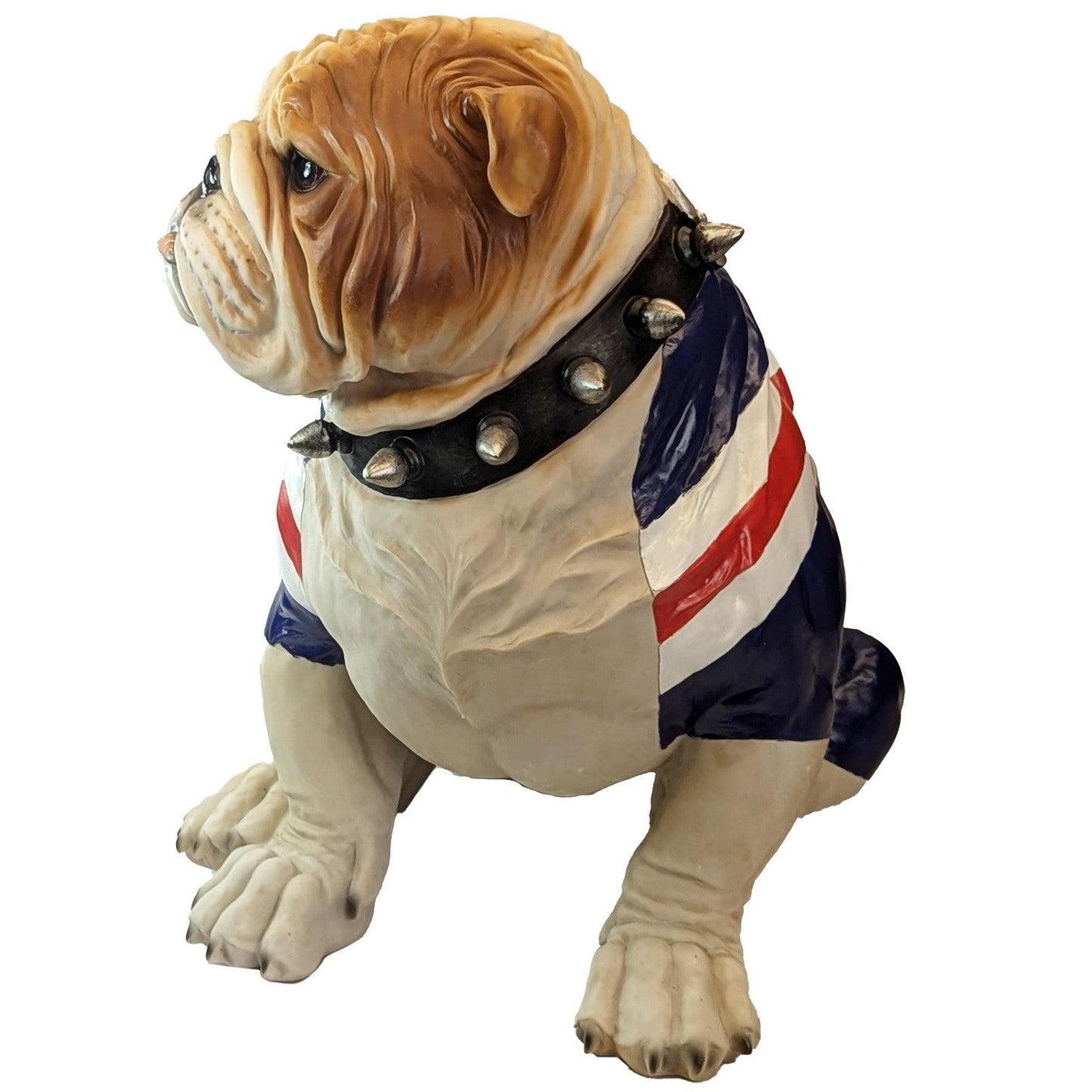 Bulldog Sitting Large - Union Jack (Vaillant)