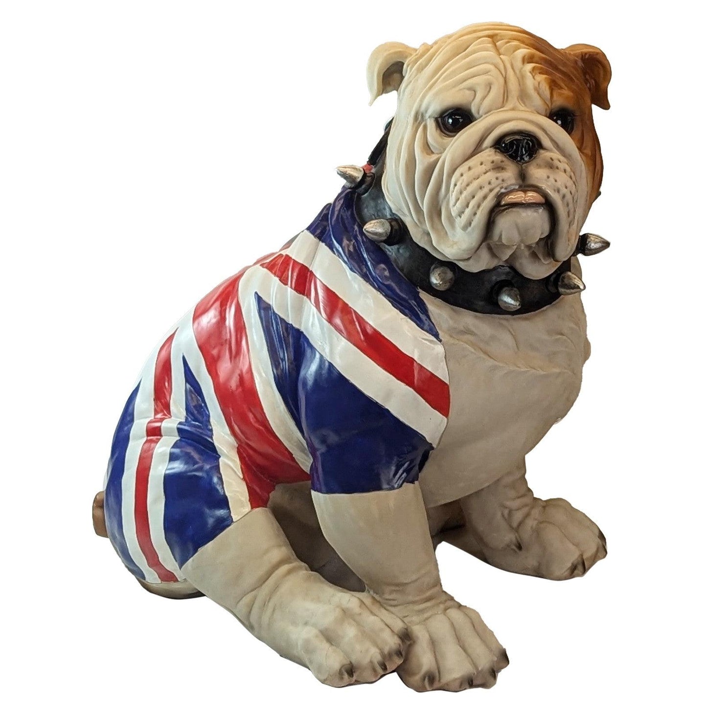 Bulldog Sitting Large - Union Jack (Vaillant)