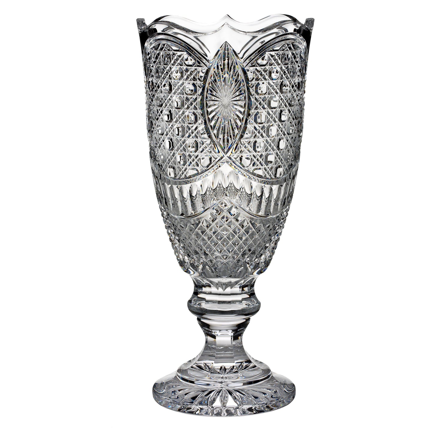 18" Wicker Vase and 12" Wicker Centrepiece Bowl SET (Waterford Crystal)