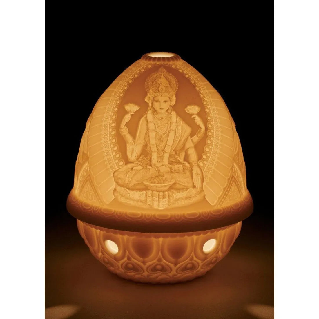 Goddess Lakshmi Lithophane (Lladro)