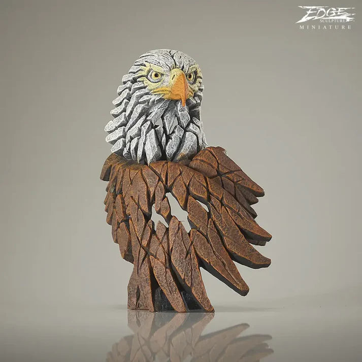 Miniature Bald Eagle (Edge Sculpture by Matt Buckley)