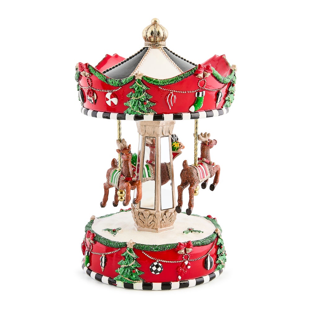 MacKenzie-Childs Christmas Carousel (Mackenzie Childs)