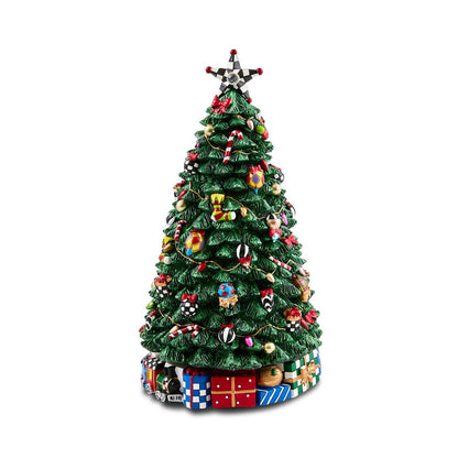 Christmas Carol Rotating Musical Tree (Mackenzie Childs)