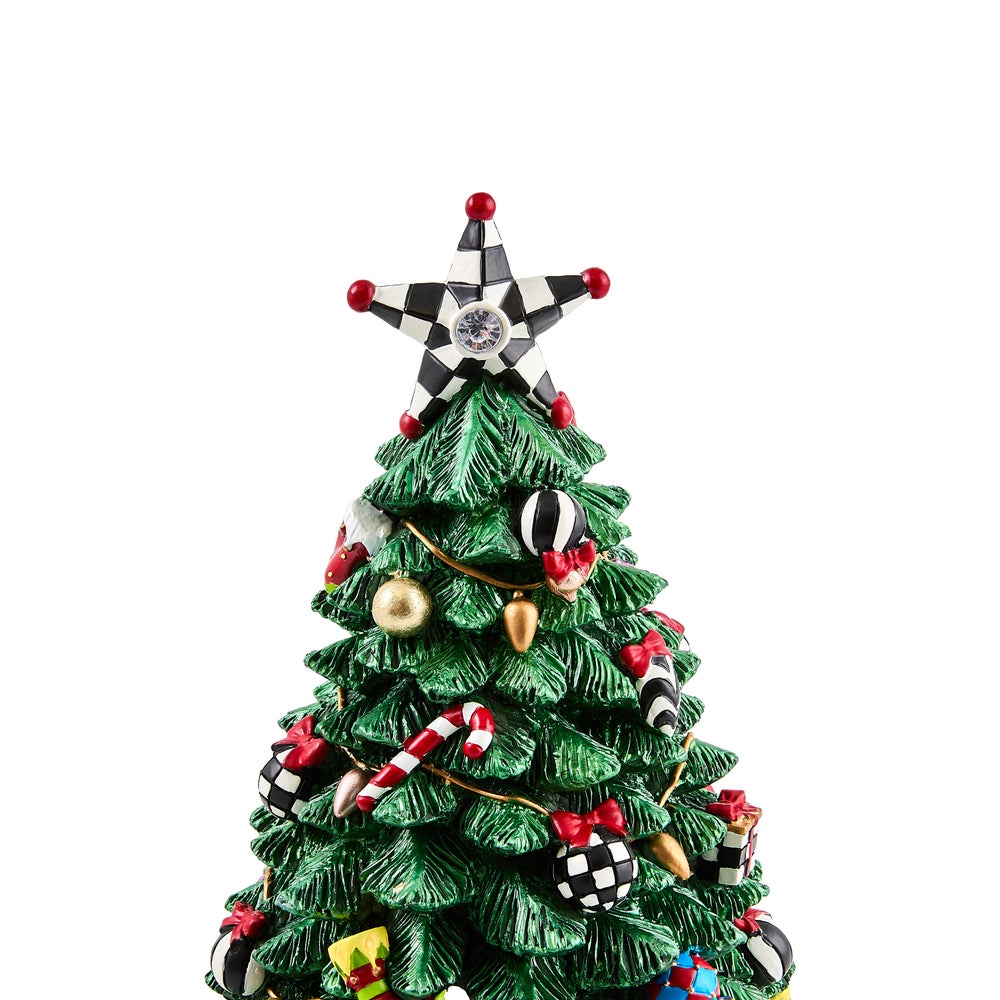 Christmas Carol Rotating Musical Tree (Mackenzie Childs)