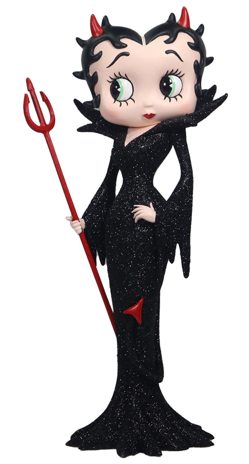 betty boop in black dress Glitter Statue Calvin Klein J EAN No license required for 2508 Size:12XL | 52 (for waist size 56