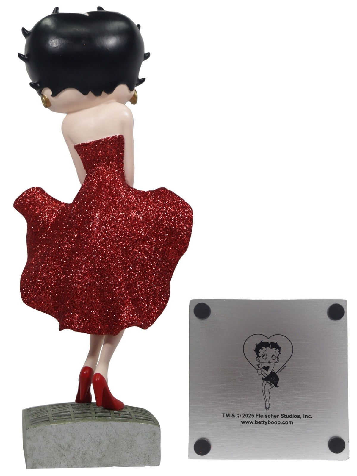 Betty Boop Posing Red Glitter Dress (Betty Boop)