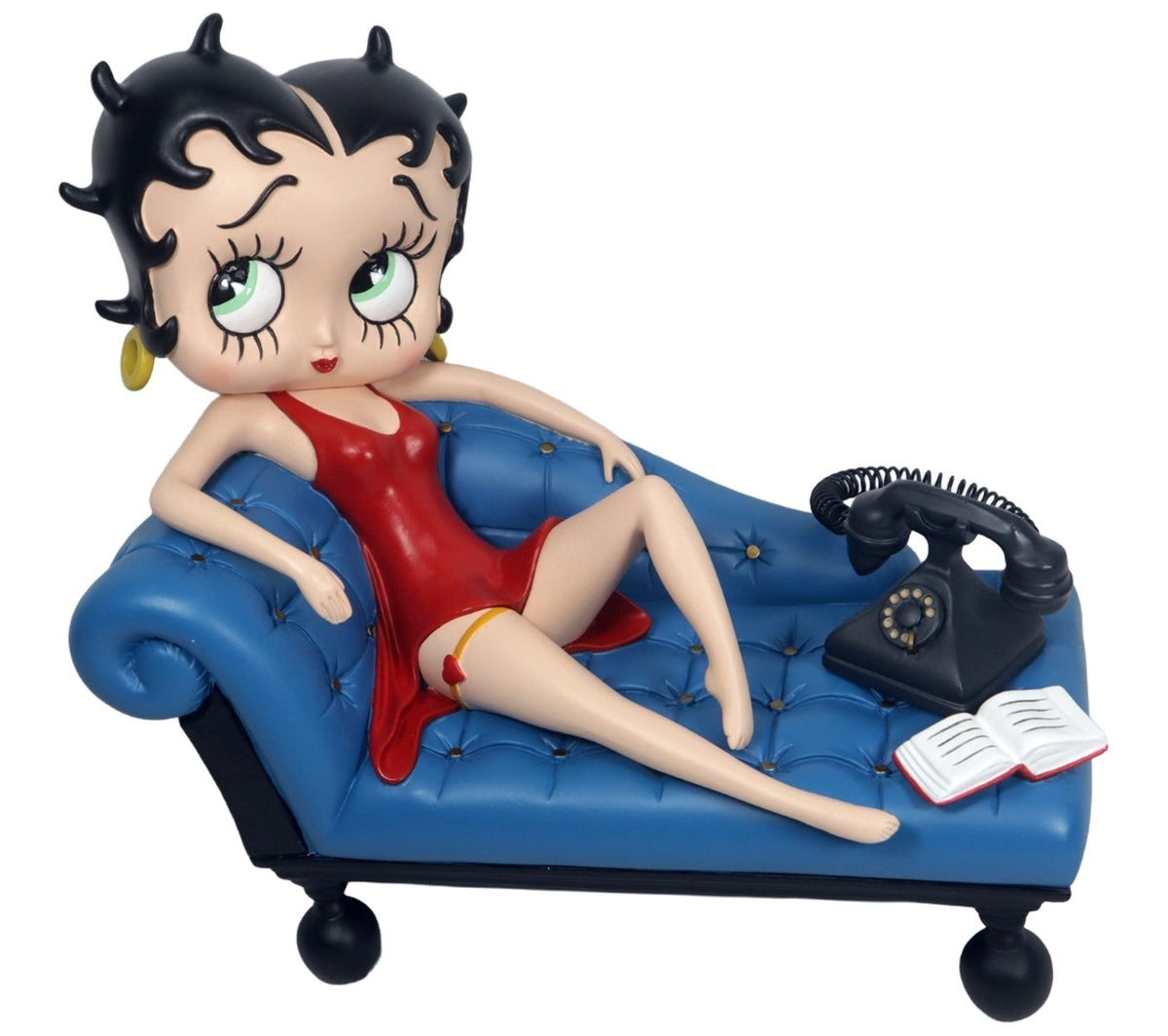 Betty Boop On Blue Chaise Lounge (Betty Boop)