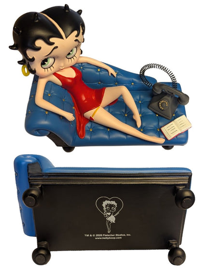 Betty Boop On Blue Chaise Lounge (Betty Boop)