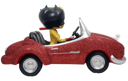 Betty Boop In Motor Car - Red Glitter (Betty Boop)